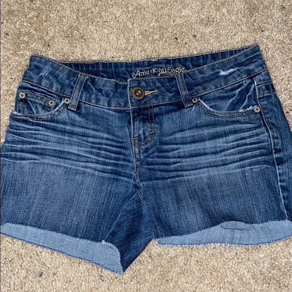 Blue jeans shorts